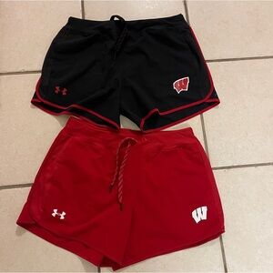 Wisconsin Badger Under Armour Shorts